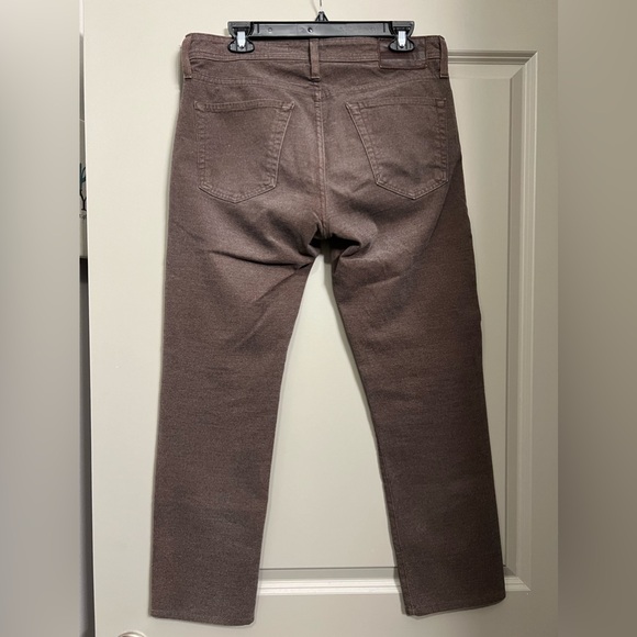 AG Adriano Goldschmied Tellis Modern Slim Pants Mens 32x27.5 - Brushed Brown - Picture 2 of 7